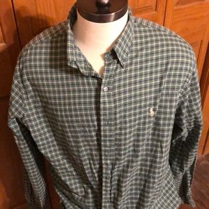 Men’s long sleeve polo